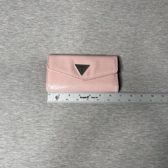 GUESS Trifold Envelope G Logo Wallet - Picture 6 of 7